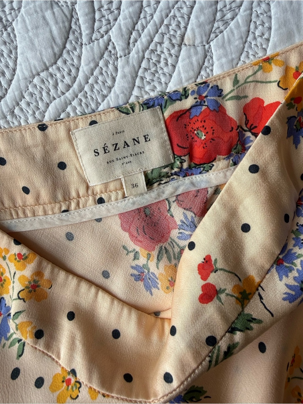 Sezane - Sandy Skirt - Poppy - Picture 5 of 13